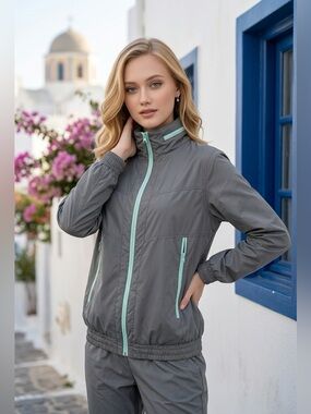 Firefly Women's Large Grey Jacket - Size Large